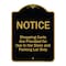 Signmission Designer Series-Notice-Shopping Carts Are Provided For Use In The Store And, BG-1824-9805 A-DES-BG-1824-9805 - alternate 1